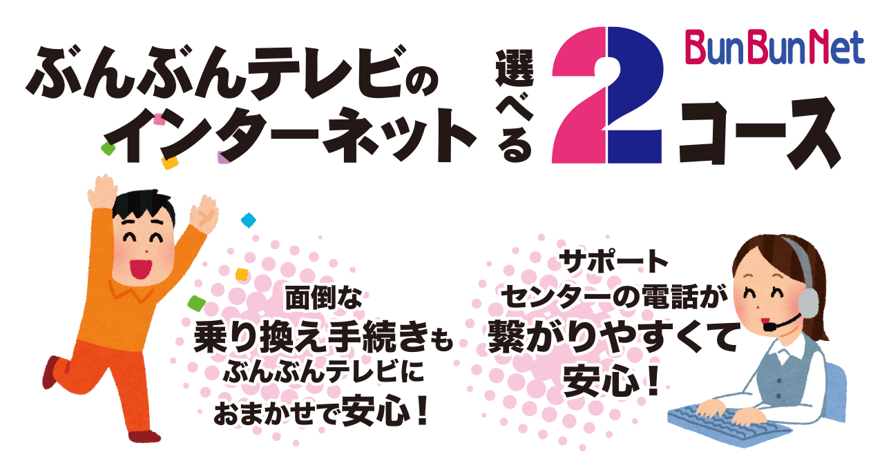 ぶんぶんテレビのインターネット