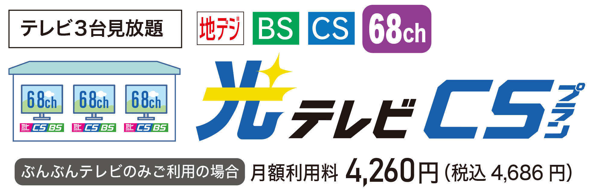 光テレビCSプラン