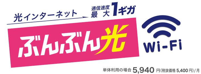 ぶんぶん光 Wi-Fi